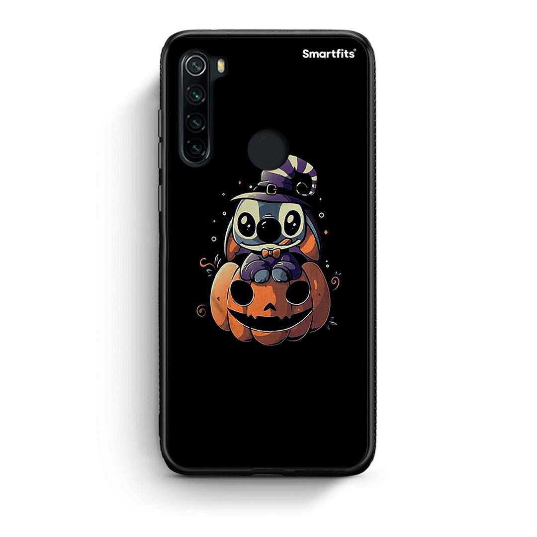 Xiaomi Redmi Note 8 Halloween Stitch θήκη από τη Smartfits με σχέδιο στο πίσω μέρος και μαύρο περίβλημα | Smartphone case with colorful back and black bezels by Smartfits