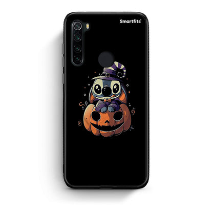 Xiaomi Redmi Note 8 Halloween Stitch θήκη από τη Smartfits με σχέδιο στο πίσω μέρος και μαύρο περίβλημα | Smartphone case with colorful back and black bezels by Smartfits