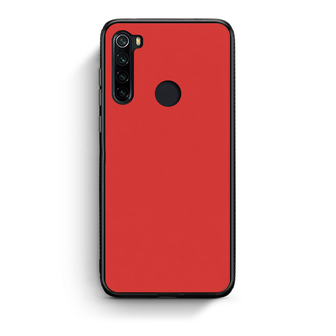 Θήκη Xiaomi Redmi Note 8 Poppy Red από τη Smartfits με σχέδιο στο πίσω μέρος και μαύρο περίβλημα | Xiaomi Redmi Note 8 Poppy Red case with colorful back and black bezels