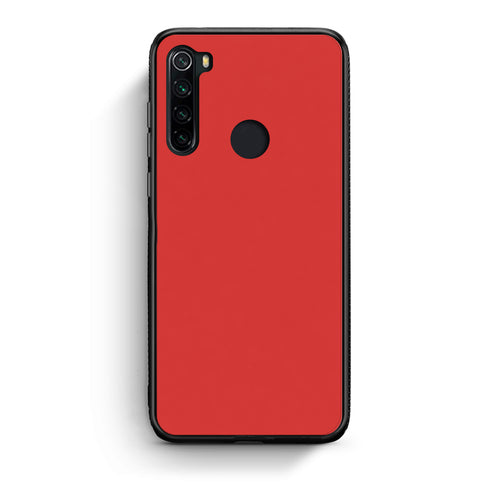 Θήκη Xiaomi Redmi Note 8 Poppy Red από τη Smartfits με σχέδιο στο πίσω μέρος και μαύρο περίβλημα | Xiaomi Redmi Note 8 Poppy Red case with colorful back and black bezels