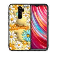 Thumbnail for Θήκη Xiaomi Redmi Note 8 Pro Bubble Daisies από τη Smartfits με σχέδιο στο πίσω μέρος και μαύρο περίβλημα | Xiaomi Redmi Note 8 Pro Bubble Daisies case with colorful back and black bezels