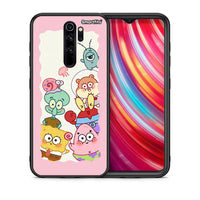 Thumbnail for Θήκη Xiaomi Redmi Note 8 Pro Cute Companion από τη Smartfits με σχέδιο στο πίσω μέρος και μαύρο περίβλημα | Xiaomi Redmi Note 8 Pro Cute Companion case with colorful back and black bezels