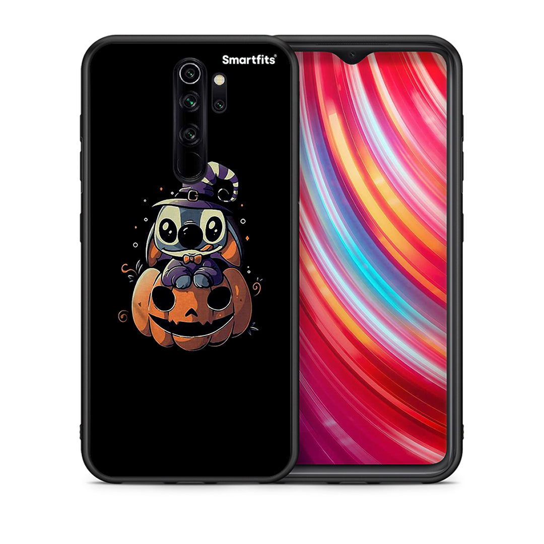 Θήκη Xiaomi Redmi Note 8 Pro Halloween Stitch από τη Smartfits με σχέδιο στο πίσω μέρος και μαύρο περίβλημα | Xiaomi Redmi Note 8 Pro Halloween Stitch case with colorful back and black bezels