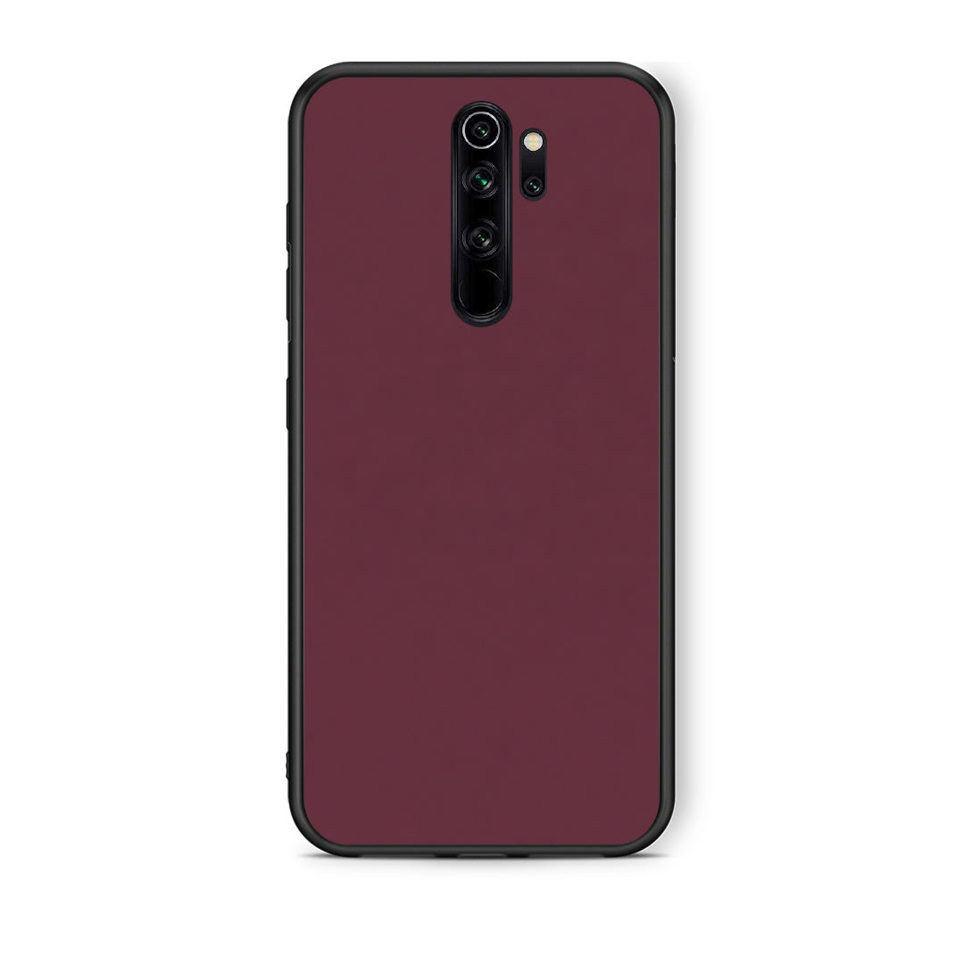 Θήκη Xiaomi Redmi Note 8 Pro Muted Burgundy από τη Smartfits με σχέδιο στο πίσω μέρος και μαύρο περίβλημα | Xiaomi Redmi Note 8 Pro Muted Burgundy case with colorful back and black bezels