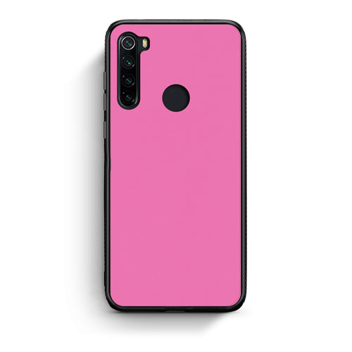 Θήκη Xiaomi Redmi Note 8 Rose Pink από τη Smartfits με σχέδιο στο πίσω μέρος και μαύρο περίβλημα | Xiaomi Redmi Note 8 Rose Pink case with colorful back and black bezels