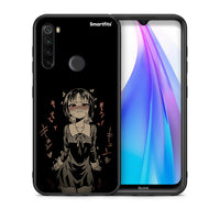 Thumbnail for Θήκη Xiaomi Redmi Note 8T Anime Girl από τη Smartfits με σχέδιο στο πίσω μέρος και μαύρο περίβλημα | Xiaomi Redmi Note 8 Anime Girl case with colorful back and black bezels