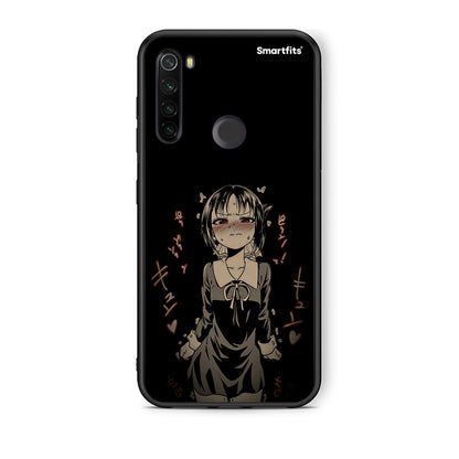 Xiaomi Redmi Note 8T Anime Girl θήκη από τη Smartfits με σχέδιο στο πίσω μέρος και μαύρο περίβλημα | Smartphone case with colorful back and black bezels by Smartfits