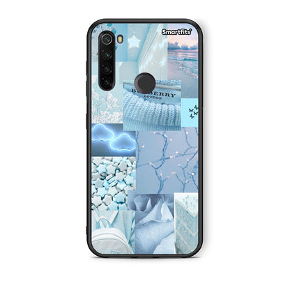 Xiaomi Redmi Note 8T Ciel Aesthetic Collage θήκη από τη Smartfits με σχέδιο στο πίσω μέρος και μαύρο περίβλημα | Smartphone case with colorful back and black bezels by Smartfits
