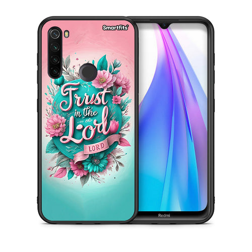 Θήκη Xiaomi Redmi Note 8T Lord Trust από τη Smartfits με σχέδιο στο πίσω μέρος και μαύρο περίβλημα | Xiaomi Redmi Note 8 Lord Trust case with colorful back and black bezels