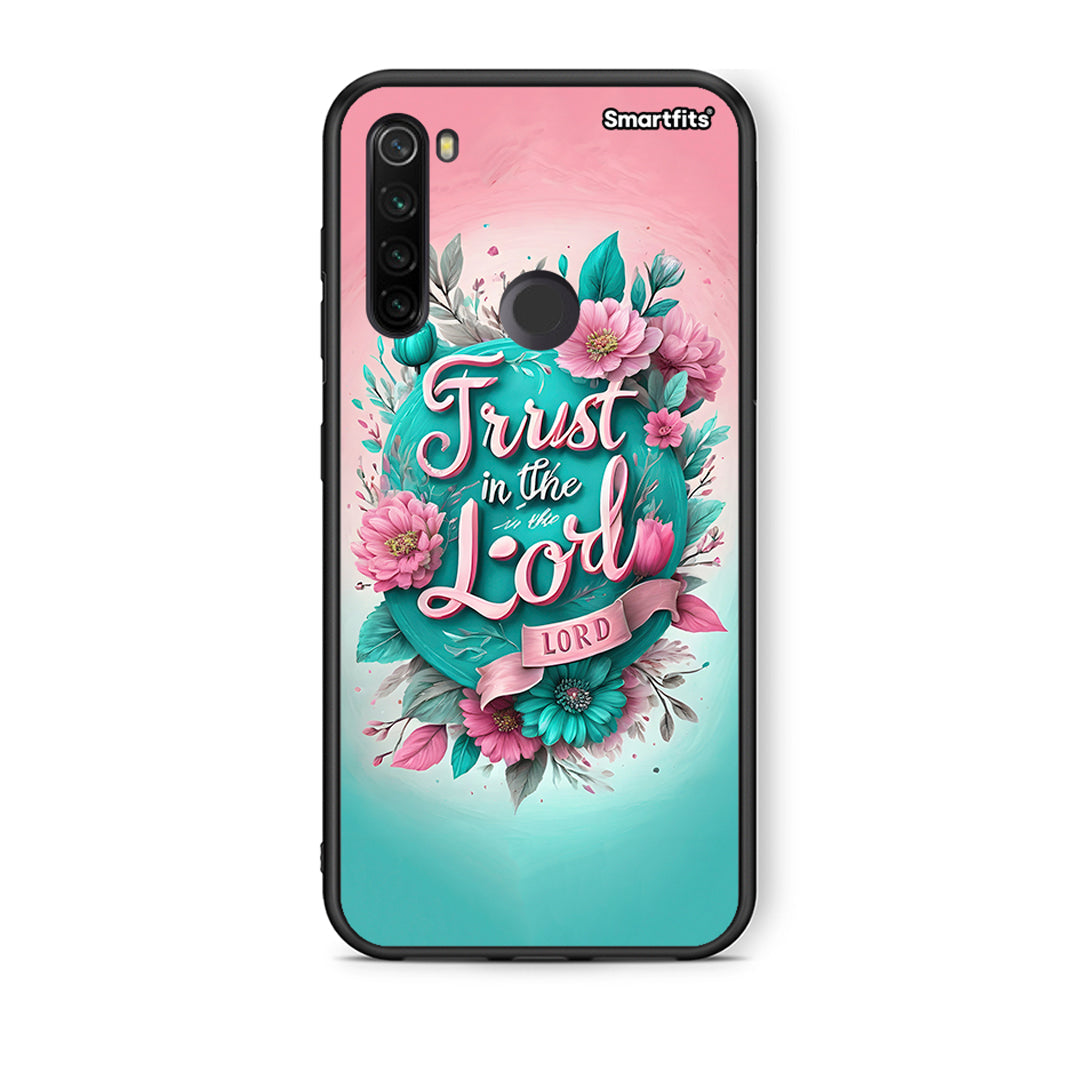 Xiaomi Redmi Note 8T Lord Trust θήκη από τη Smartfits με σχέδιο στο πίσω μέρος και μαύρο περίβλημα | Smartphone case with colorful back and black bezels by Smartfits