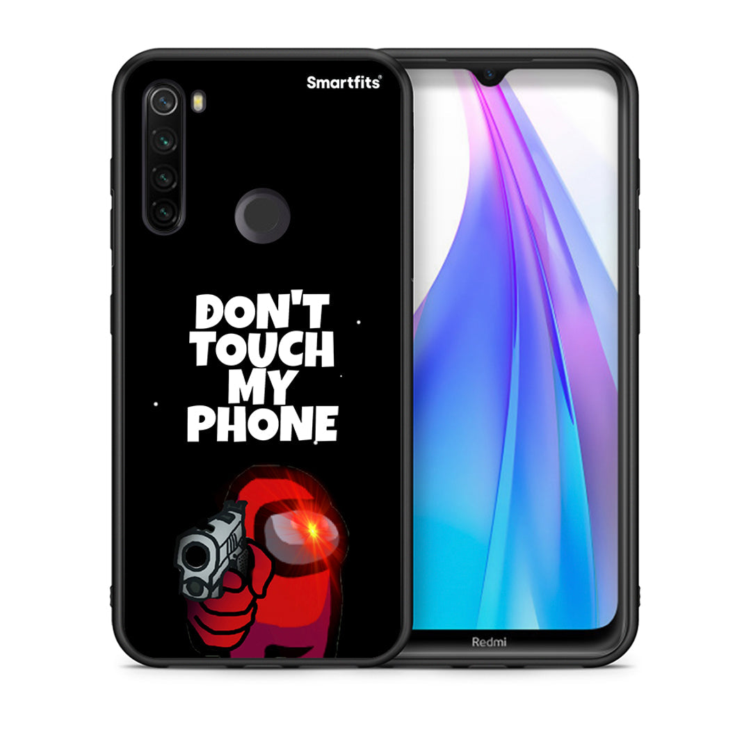 Θήκη Xiaomi Redmi Note 8T My Phone από τη Smartfits με σχέδιο στο πίσω μέρος και μαύρο περίβλημα | Xiaomi Redmi Note 8 My Phone case with colorful back and black bezels