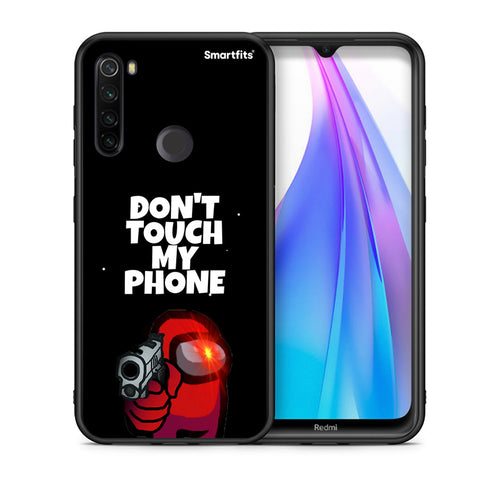 Θήκη Xiaomi Redmi Note 8T My Phone από τη Smartfits με σχέδιο στο πίσω μέρος και μαύρο περίβλημα | Xiaomi Redmi Note 8 My Phone case with colorful back and black bezels