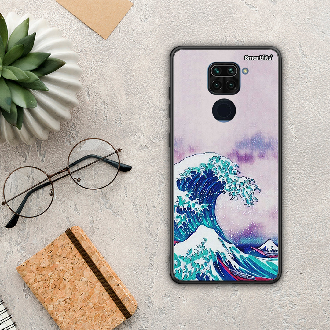 Blue Waves - Xiaomi Redmi Note 9 θήκη