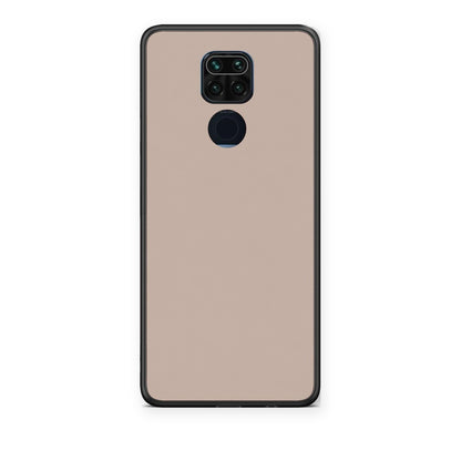 Θήκη Xiaomi Redmi Note 9 Blush Beige από τη Smartfits με σχέδιο στο πίσω μέρος και μαύρο περίβλημα | Xiaomi Redmi Note 9 Blush Beige case with colorful back and black bezels