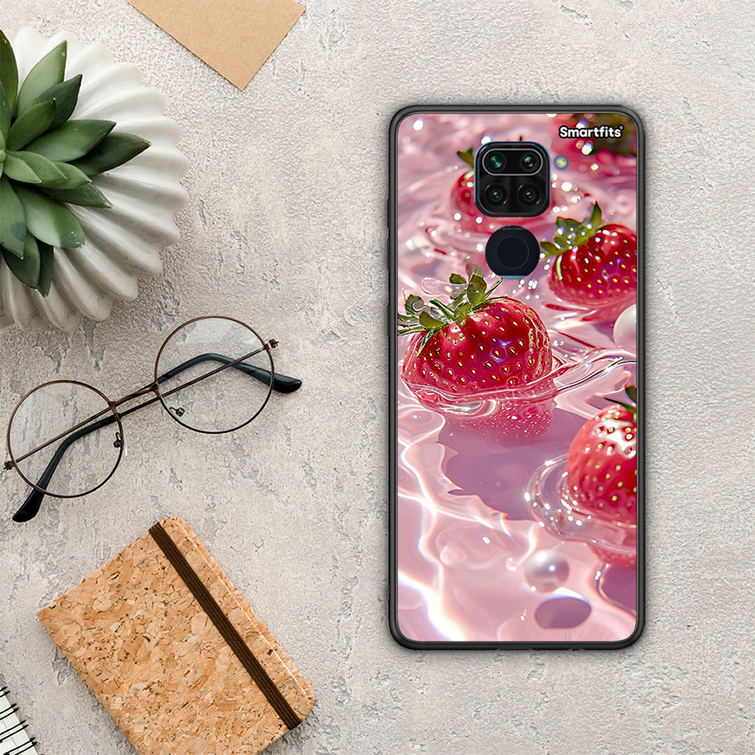 Juicy Strawberries - Xiaomi Redmi Note 9 θήκη