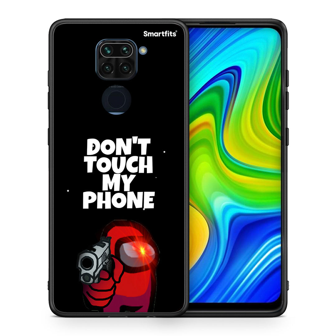 Θήκη Xiaomi Redmi Note 9 My Phone από τη Smartfits με σχέδιο στο πίσω μέρος και μαύρο περίβλημα | Xiaomi Redmi Note 9 My Phone case with colorful back and black bezels