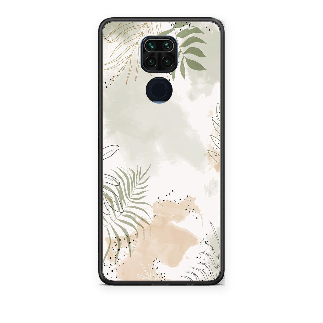 Θήκη Xiaomi Redmi Note 9 Nude Plants από τη Smartfits με σχέδιο στο πίσω μέρος και μαύρο περίβλημα | Xiaomi Redmi Note 9 Nude Plants case with colorful back and black bezels