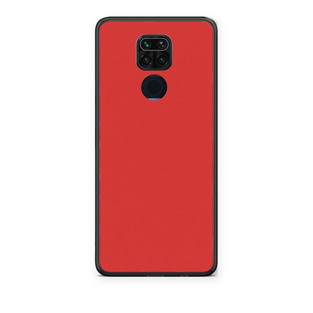 Θήκη Xiaomi Redmi Note 9 Poppy Red από τη Smartfits με σχέδιο στο πίσω μέρος και μαύρο περίβλημα | Xiaomi Redmi Note 9 Poppy Red case with colorful back and black bezels