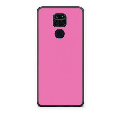 Θήκη Xiaomi Redmi Note 9 Rose Pink από τη Smartfits με σχέδιο στο πίσω μέρος και μαύρο περίβλημα | Xiaomi Redmi Note 9 Rose Pink case with colorful back and black bezels