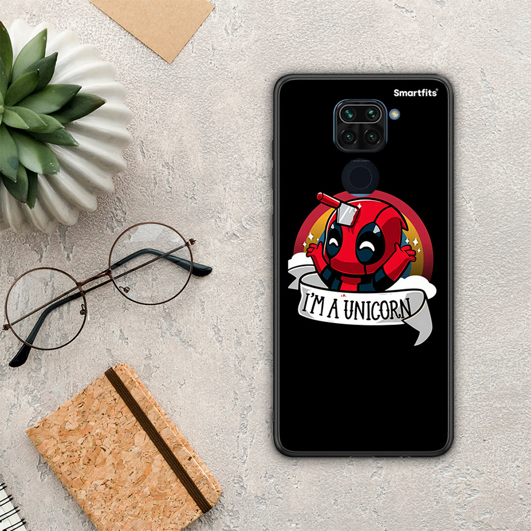 Unicorn Deadpool - Xiaomi Redmi Note 9 θήκη