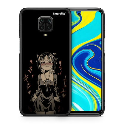 Θήκη Xiaomi Redmi Note 9S / 9 Pro Anime Girl από τη Smartfits με σχέδιο στο πίσω μέρος και μαύρο περίβλημα | Xiaomi Redmi Note 9S / 9 Pro Anime Girl case with colorful back and black bezels