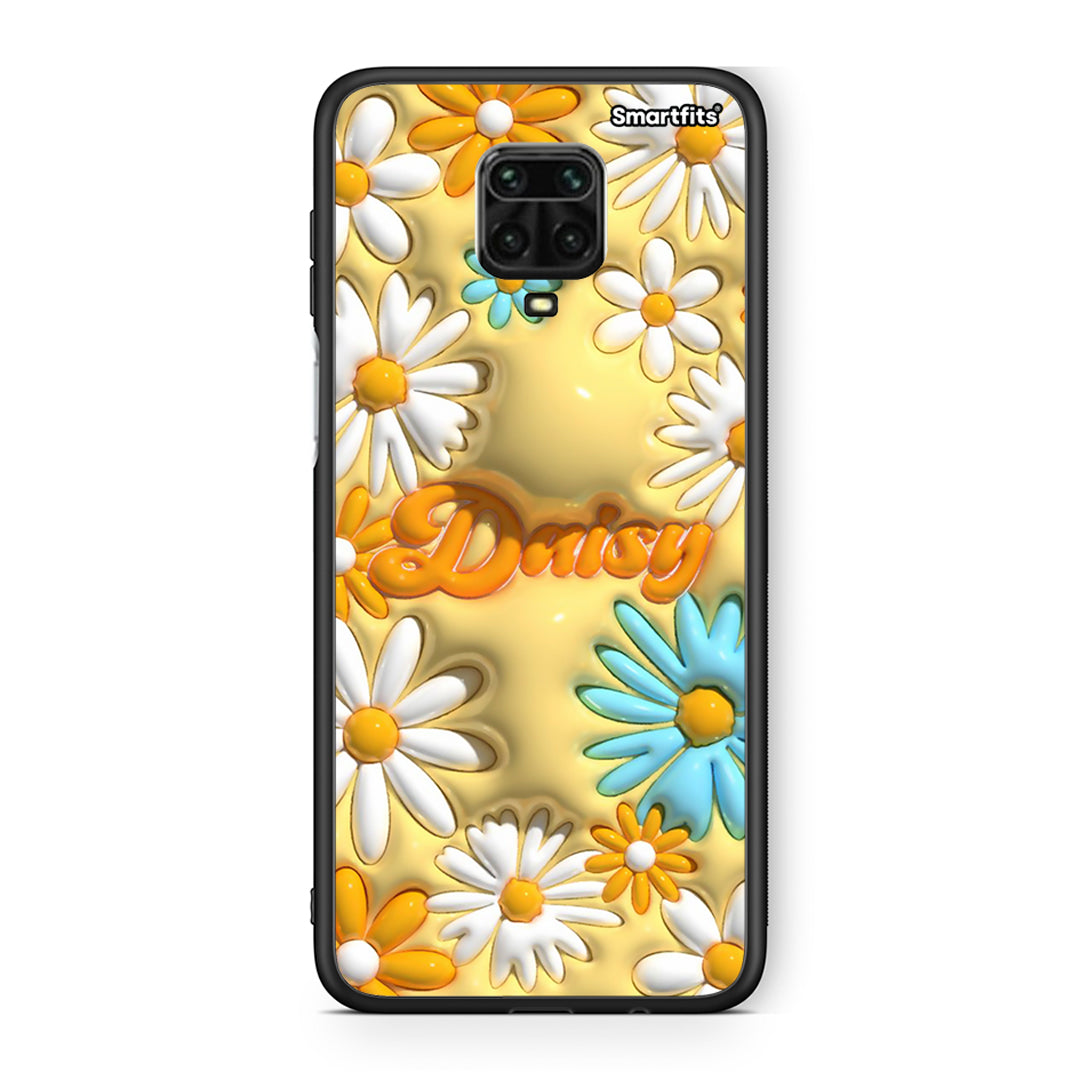 Xiaomi Redmi Note 9S / 9 Pro Bubble Daisies θήκη από τη Smartfits με σχέδιο στο πίσω μέρος και μαύρο περίβλημα | Smartphone case with colorful back and black bezels by Smartfits