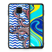 Thumbnail for Θήκη Xiaomi Redmi Note 9S / 9 Pro Chevron Devilfish από τη Smartfits με σχέδιο στο πίσω μέρος και μαύρο περίβλημα | Xiaomi Redmi Note 9S / 9 Pro Chevron Devilfish case with colorful back and black bezels