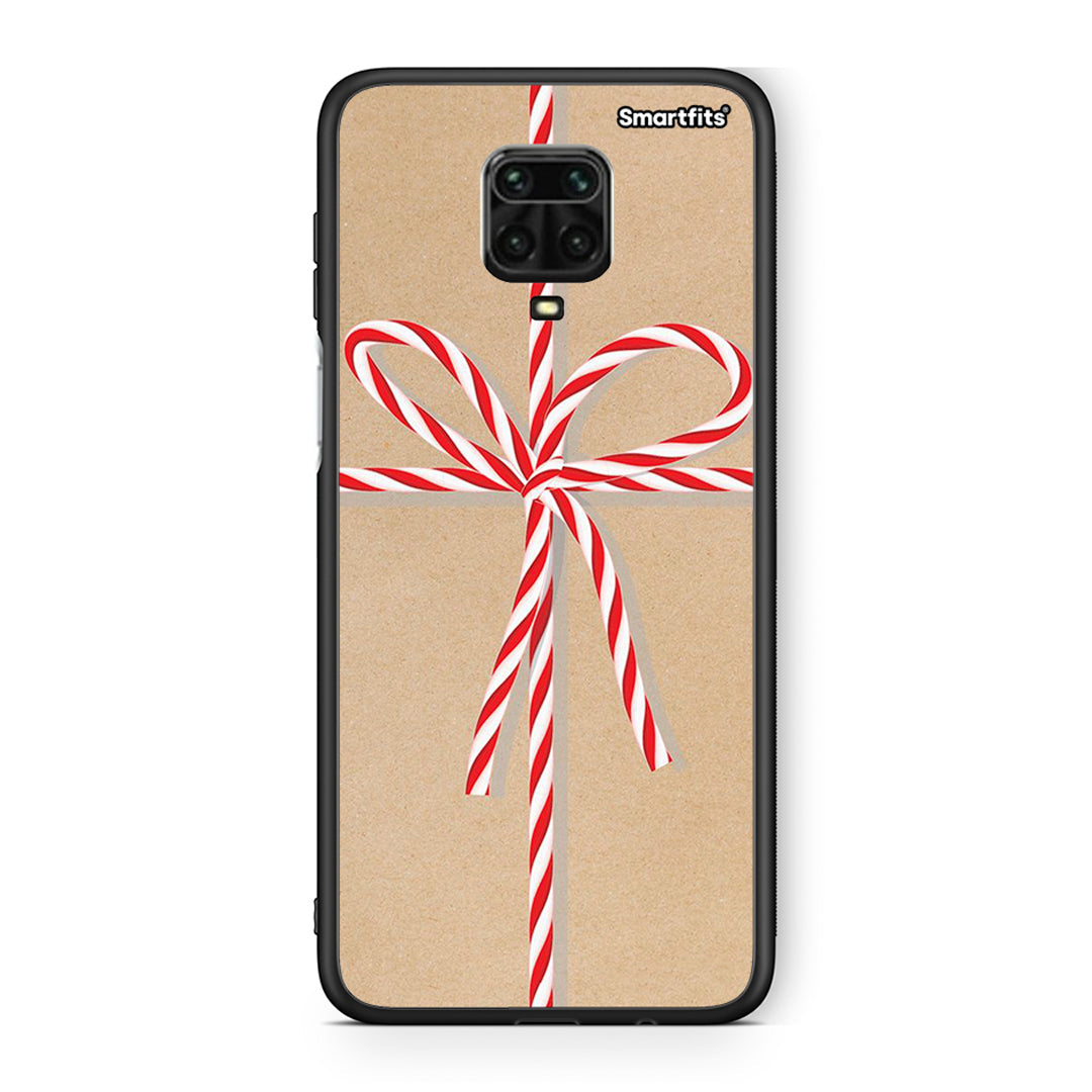 Xiaomi Redmi Note 9S / 9 Pro Christmas Gift θήκη από τη Smartfits με σχέδιο στο πίσω μέρος και μαύρο περίβλημα | Smartphone case with colorful back and black bezels by Smartfits
