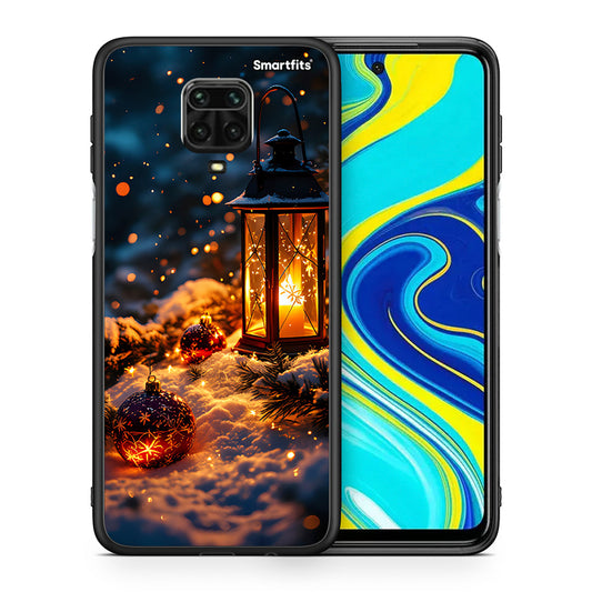 Θήκη Xiaomi Redmi Note 9S / 9 Pro Christmas Ornaments από τη Smartfits με σχέδιο στο πίσω μέρος και μαύρο περίβλημα | Xiaomi Redmi Note 9S / 9 Pro Christmas Ornaments case with colorful back and black bezels