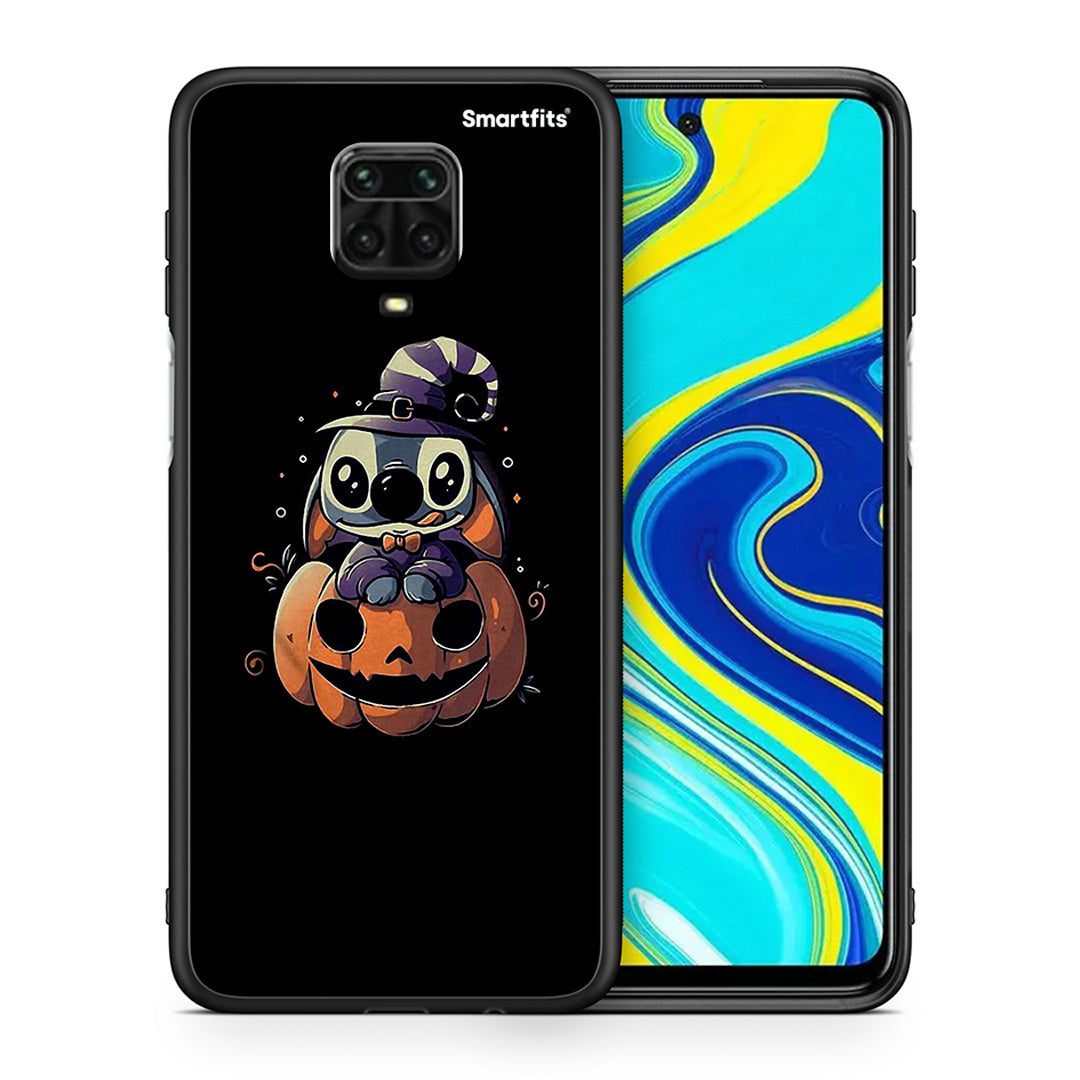 Θήκη Xiaomi Redmi Note 9S / 9 Pro Halloween Stitch από τη Smartfits με σχέδιο στο πίσω μέρος και μαύρο περίβλημα | Xiaomi Redmi Note 9S / 9 Pro Halloween Stitch case with colorful back and black bezels