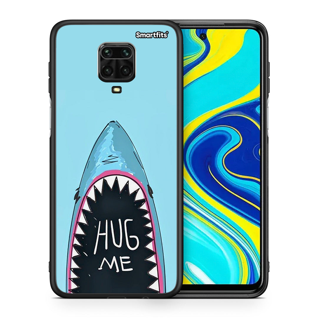 Θήκη Xiaomi Redmi Note 9S / 9 Pro Hug Me από τη Smartfits με σχέδιο στο πίσω μέρος και μαύρο περίβλημα | Xiaomi Redmi Note 9S / 9 Pro Hug Me case with colorful back and black bezels