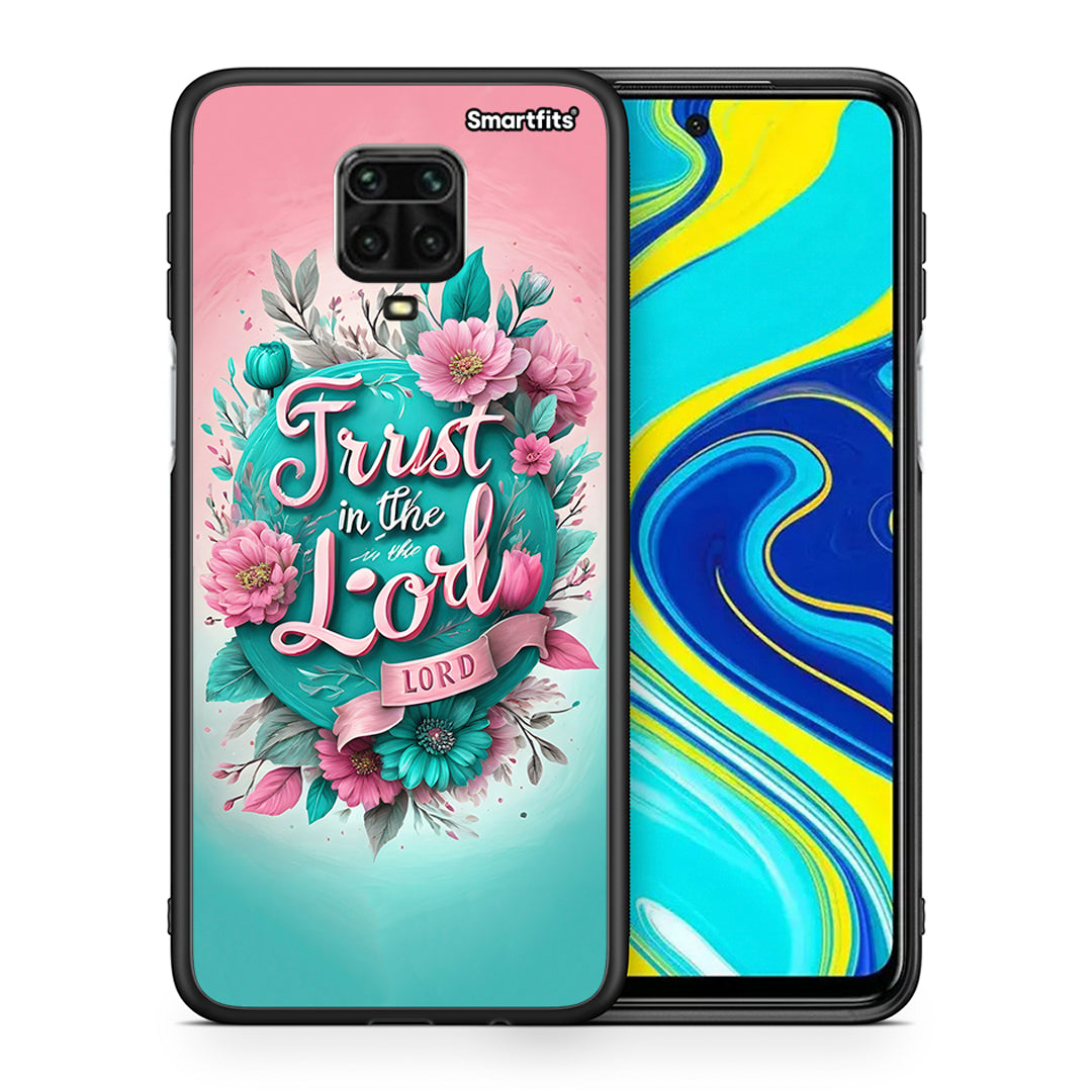 Θήκη Xiaomi Redmi Note 9S / 9 Pro Lord Trust από τη Smartfits με σχέδιο στο πίσω μέρος και μαύρο περίβλημα | Xiaomi Redmi Note 9S / 9 Pro Lord Trust case with colorful back and black bezels