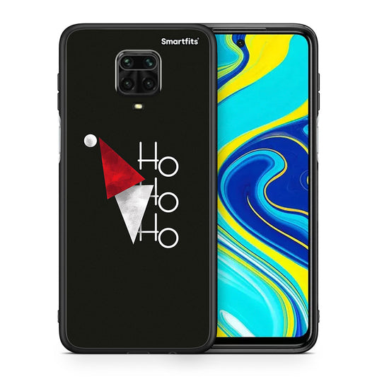 Θήκη Xiaomi Redmi Note 9S / 9 Pro Minimal Christmas από τη Smartfits με σχέδιο στο πίσω μέρος και μαύρο περίβλημα | Xiaomi Redmi Note 9S / 9 Pro Minimal Christmas case with colorful back and black bezels