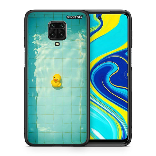 Θήκη Xiaomi Redmi Note 9S / 9 Pro Yellow Duck από τη Smartfits με σχέδιο στο πίσω μέρος και μαύρο περίβλημα | Xiaomi Redmi Note 9S / 9 Pro Yellow Duck case with colorful back and black bezels