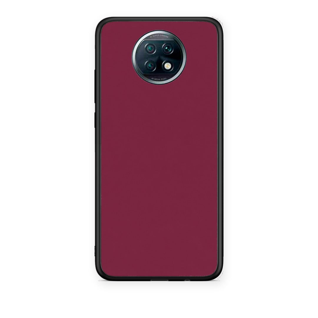 Θήκη Xiaomi Redmi Note 9T Burgundy από τη Smartfits με σχέδιο στο πίσω μέρος και μαύρο περίβλημα | Xiaomi Redmi Note 9T Burgundy case with colorful back and black bezels