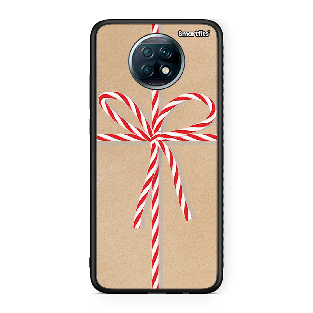 Xiaomi Redmi Note 9T Christmas Gift θήκη από τη Smartfits με σχέδιο στο πίσω μέρος και μαύρο περίβλημα | Smartphone case with colorful back and black bezels by Smartfits