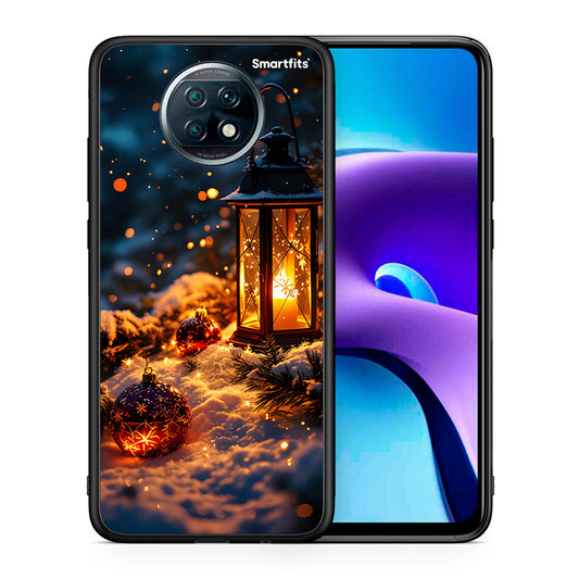 Θήκη Xiaomi Redmi Note 9T Christmas Ornaments από τη Smartfits με σχέδιο στο πίσω μέρος και μαύρο περίβλημα | Xiaomi Redmi Note 9T Christmas Ornaments case with colorful back and black bezels