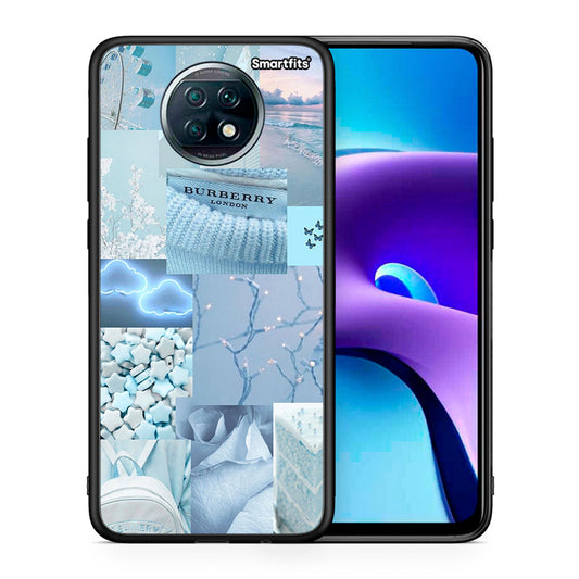 Θήκη Xiaomi Redmi Note 9T Ciel Aesthetic Collage από τη Smartfits με σχέδιο στο πίσω μέρος και μαύρο περίβλημα | Xiaomi Redmi Note 9T Ciel Aesthetic Collage case with colorful back and black bezels
