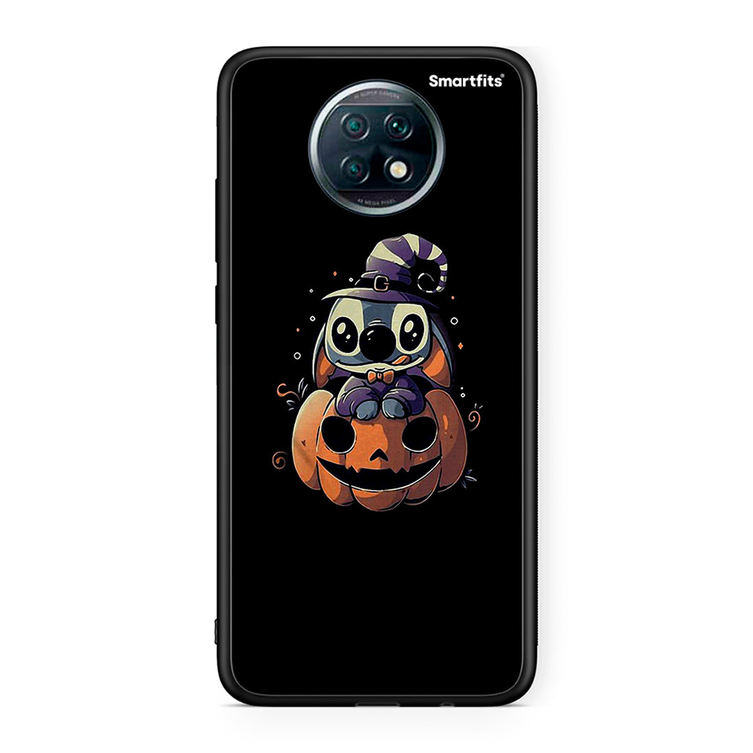 Xiaomi Redmi Note 9T Halloween Stitch θήκη από τη Smartfits με σχέδιο στο πίσω μέρος και μαύρο περίβλημα | Smartphone case with colorful back and black bezels by Smartfits