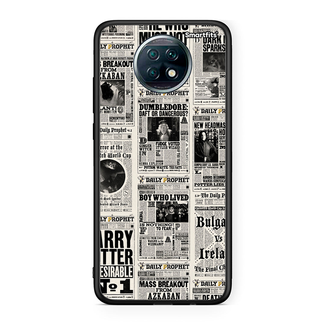 Xiaomi Redmi Note 9T Harry Paper θήκη από τη Smartfits με σχέδιο στο πίσω μέρος και μαύρο περίβλημα | Smartphone case with colorful back and black bezels by Smartfits