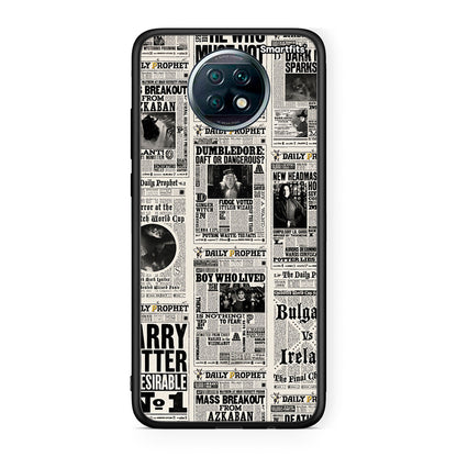 Xiaomi Redmi Note 9T Harry Paper θήκη από τη Smartfits με σχέδιο στο πίσω μέρος και μαύρο περίβλημα | Smartphone case with colorful back and black bezels by Smartfits