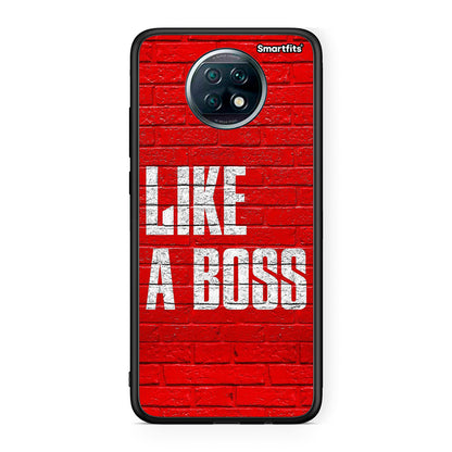 Xiaomi Redmi Note 9T Like A Boss θήκη από τη Smartfits με σχέδιο στο πίσω μέρος και μαύρο περίβλημα | Smartphone case with colorful back and black bezels by Smartfits