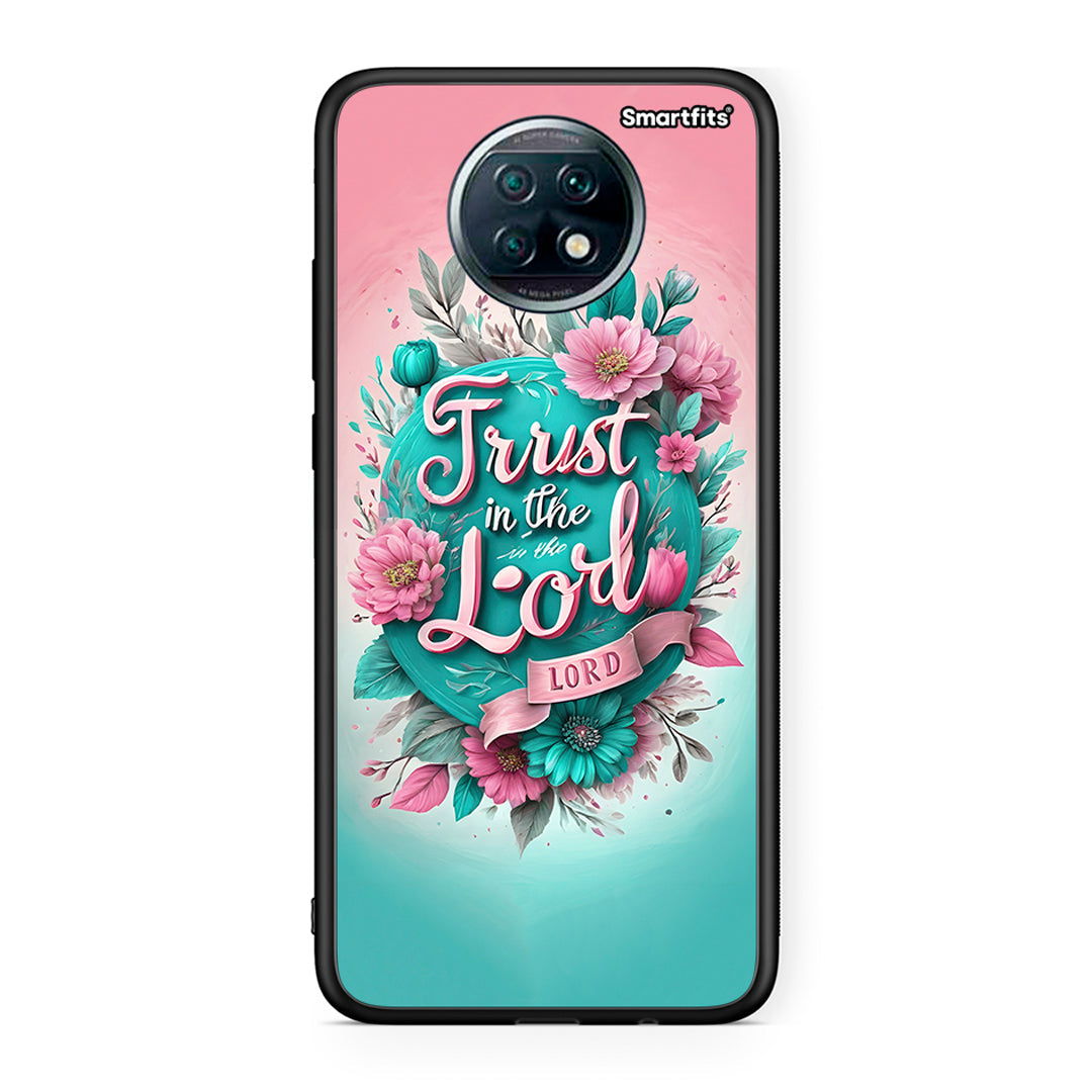 Xiaomi Redmi Note 9T Lord Trust θήκη από τη Smartfits με σχέδιο στο πίσω μέρος και μαύρο περίβλημα | Smartphone case with colorful back and black bezels by Smartfits