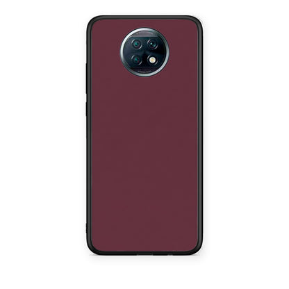 Θήκη Xiaomi Redmi Note 9T Muted Burgundy από τη Smartfits με σχέδιο στο πίσω μέρος και μαύρο περίβλημα | Xiaomi Redmi Note 9T Muted Burgundy case with colorful back and black bezels