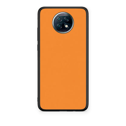 Θήκη Xiaomi Redmi Note 9T Tangerine Orange από τη Smartfits με σχέδιο στο πίσω μέρος και μαύρο περίβλημα | Xiaomi Redmi Note 9T Tangerine Orange case with colorful back and black bezels