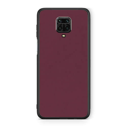 Θήκη Xiaomi Redmi Note 9S / 9 Pro / 9 Pro Max Muted Burgundy από τη Smartfits με σχέδιο στο πίσω μέρος και μαύρο περίβλημα | Xiaomi Redmi Note 9S / 9 Pro / 9 Pro Max Muted Burgundy case with colorful back and black bezels