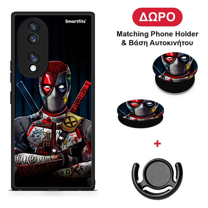 Funny Guy - Honor 70 5G θήκη + Δώρο Phone Holder & Βάση Αυτοκινήτου
