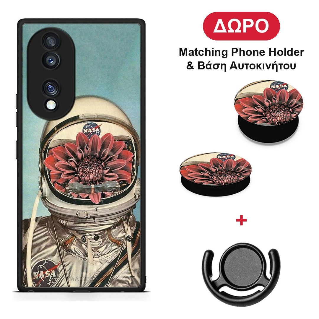 Nasa Bloom - Honor 70 5G θήκη + Δώρο Phone Holder & Βάση Αυτοκινήτου