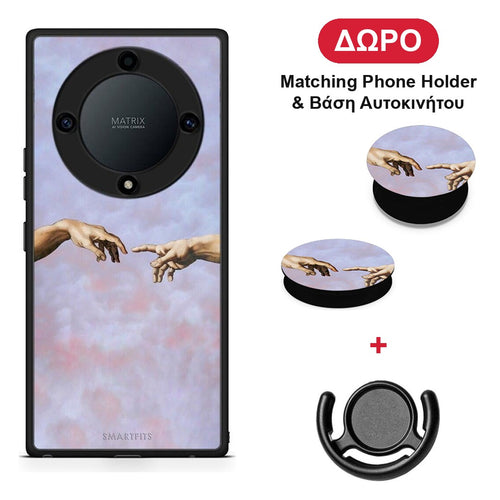 Adam Hand - Honor Magic5 Lite 5G / X9a θήκη + Δώρο Phone Holder & Βάση Αυτοκινήτου