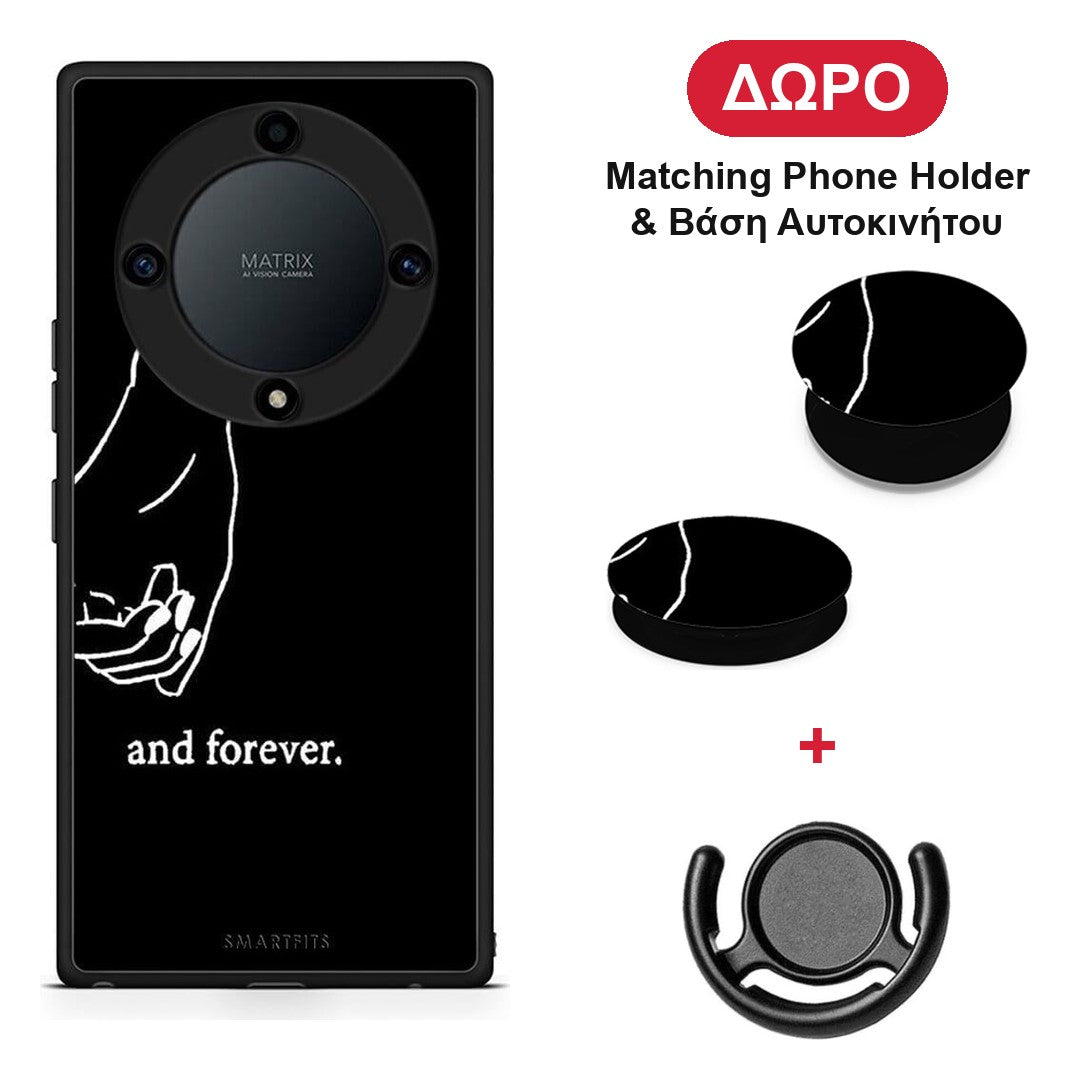 Always & Forever 2 - Honor Magic5 Lite 5G / X9a θήκη + Δώρο Phone Holder & Βάση Αυτοκινήτου